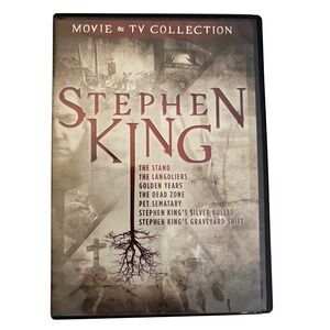 Stephen King Movie & TV Collection DVD The Stand Langoliers Dead‎ Zone